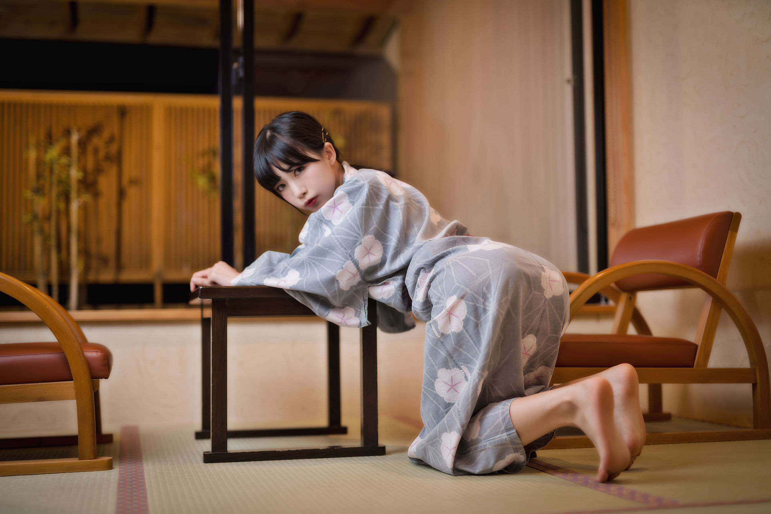 水淼Aqua《溫泉和服》:日式旅馆氛围中的温柔和静谧插图1 水淼Aqua《溫泉和服》:日式旅馆氛围中的温柔和静谧插图1
